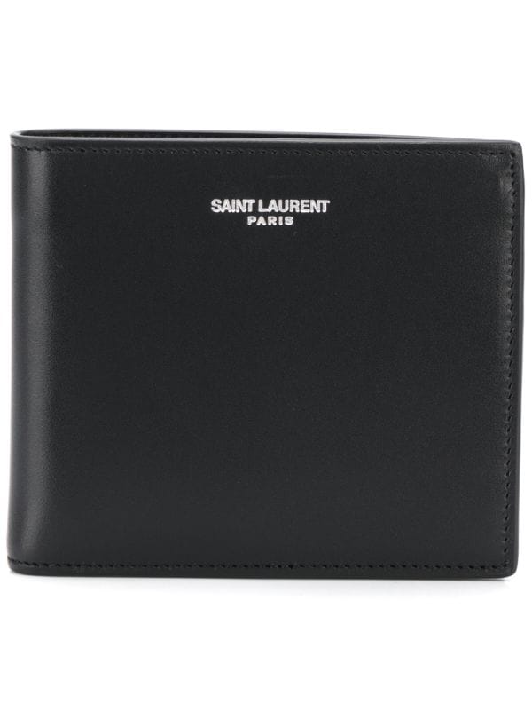 Saint Laurent Men's East West Leather Bifold Wallet