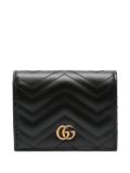 Gucci GG Marmont leather wallet - Black