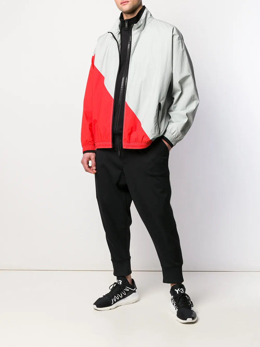 UNRAVEL PROJECT contrasting panels windbreaker | Sport Jackets & Windbreakers | Image 2