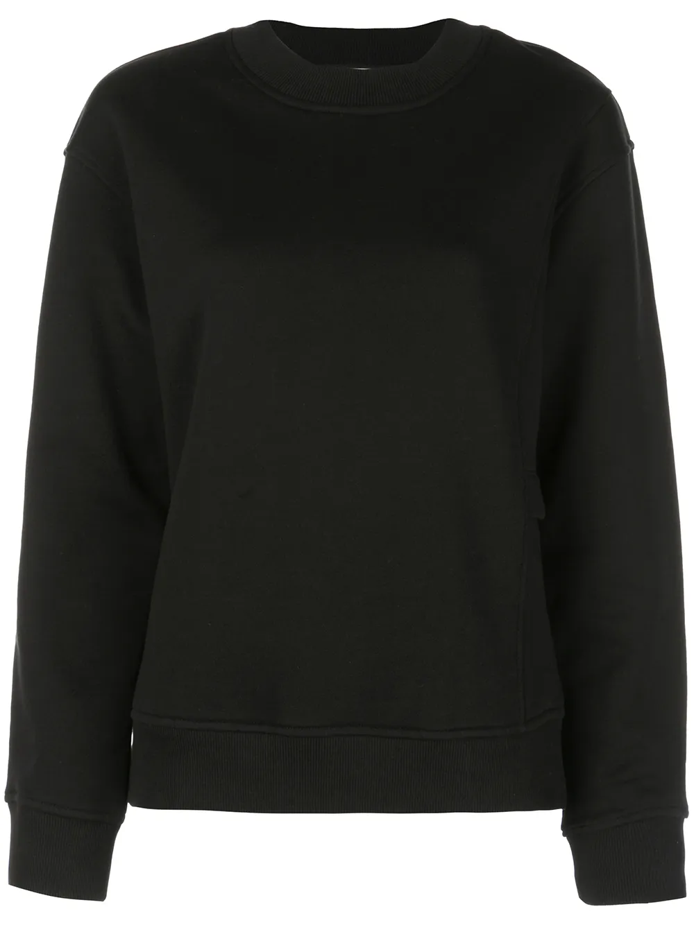 Paco Rabanne T-shirts PACO RABANNE BOXY-FIT SWEATSHIRT - BLACK