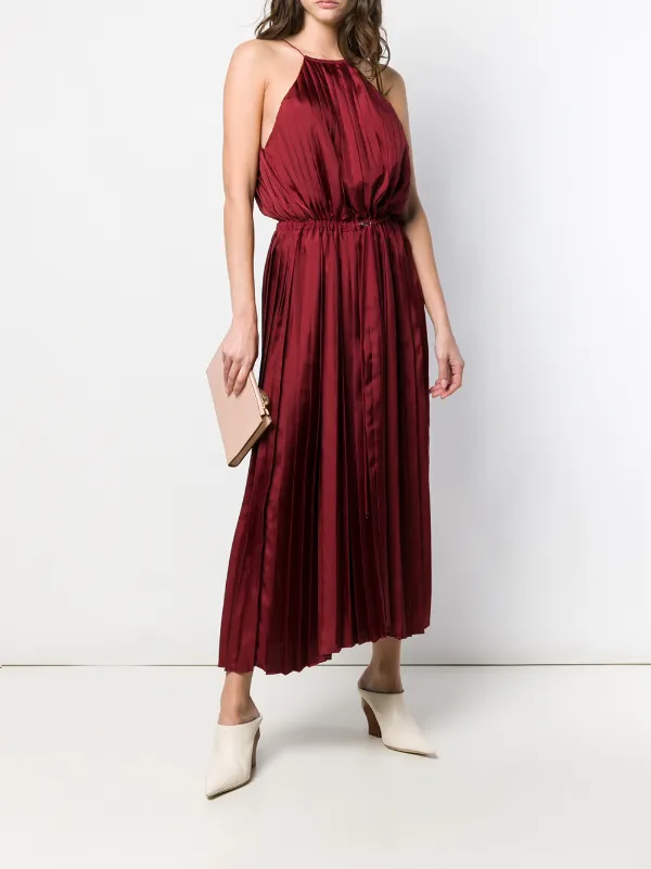 tibi red dress