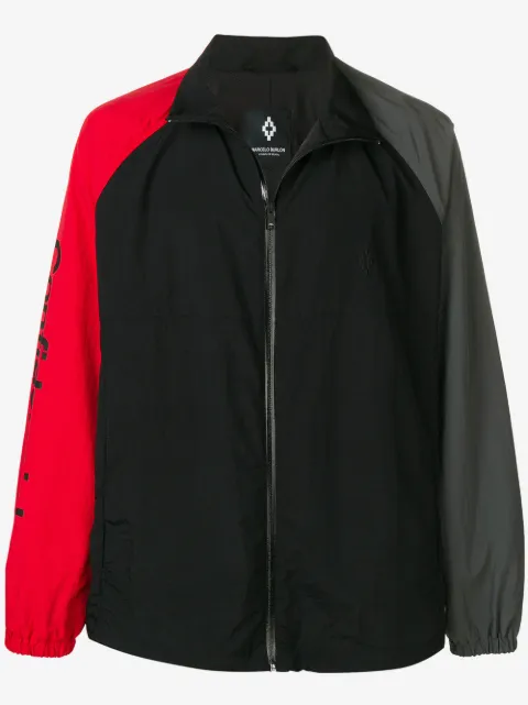 COUNTY OF MILAN colour-block windbreaker