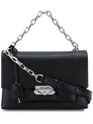 michael kors cece small leather chain messenger bolsa