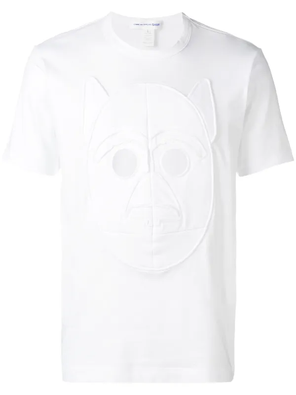 comme des garcons dog shirt