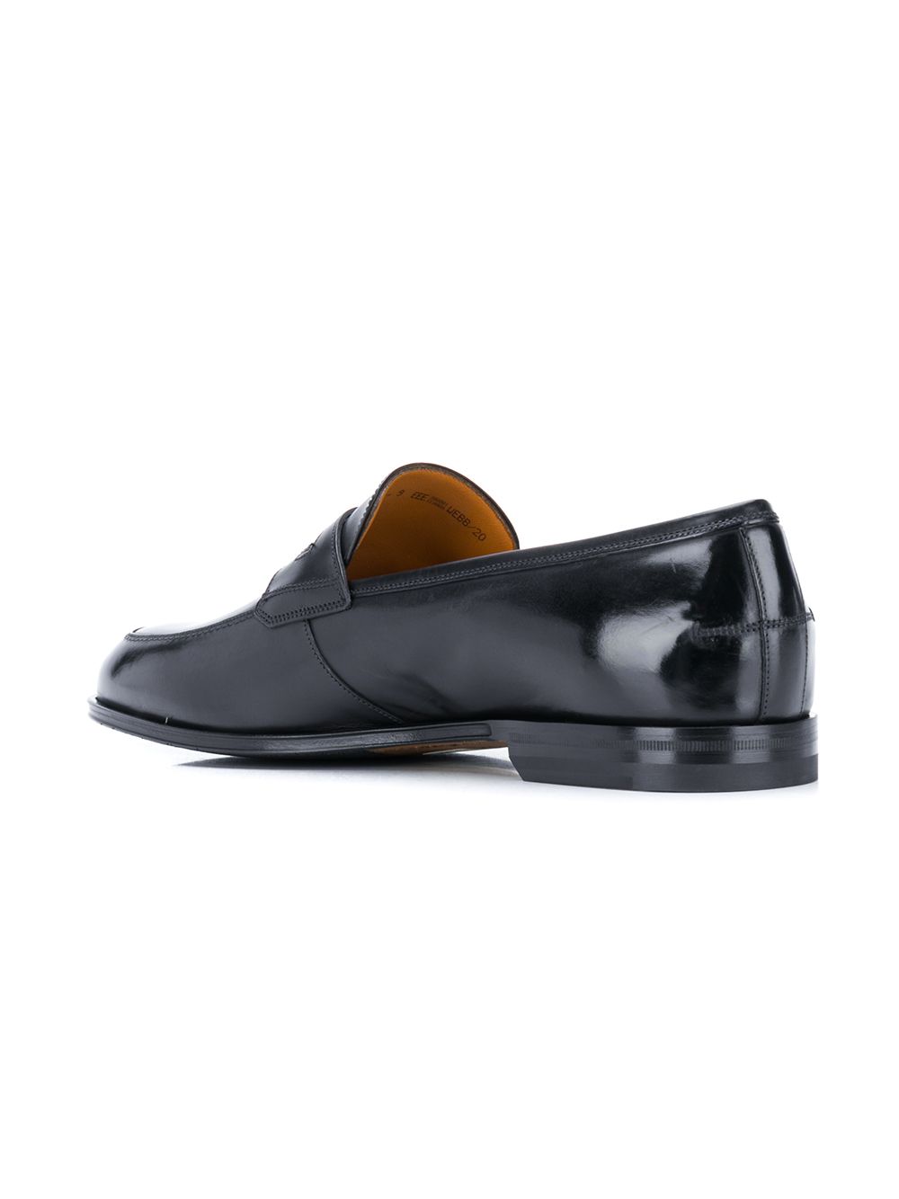 Bally Webb Men's Calf Leather Penny Loafer In Black