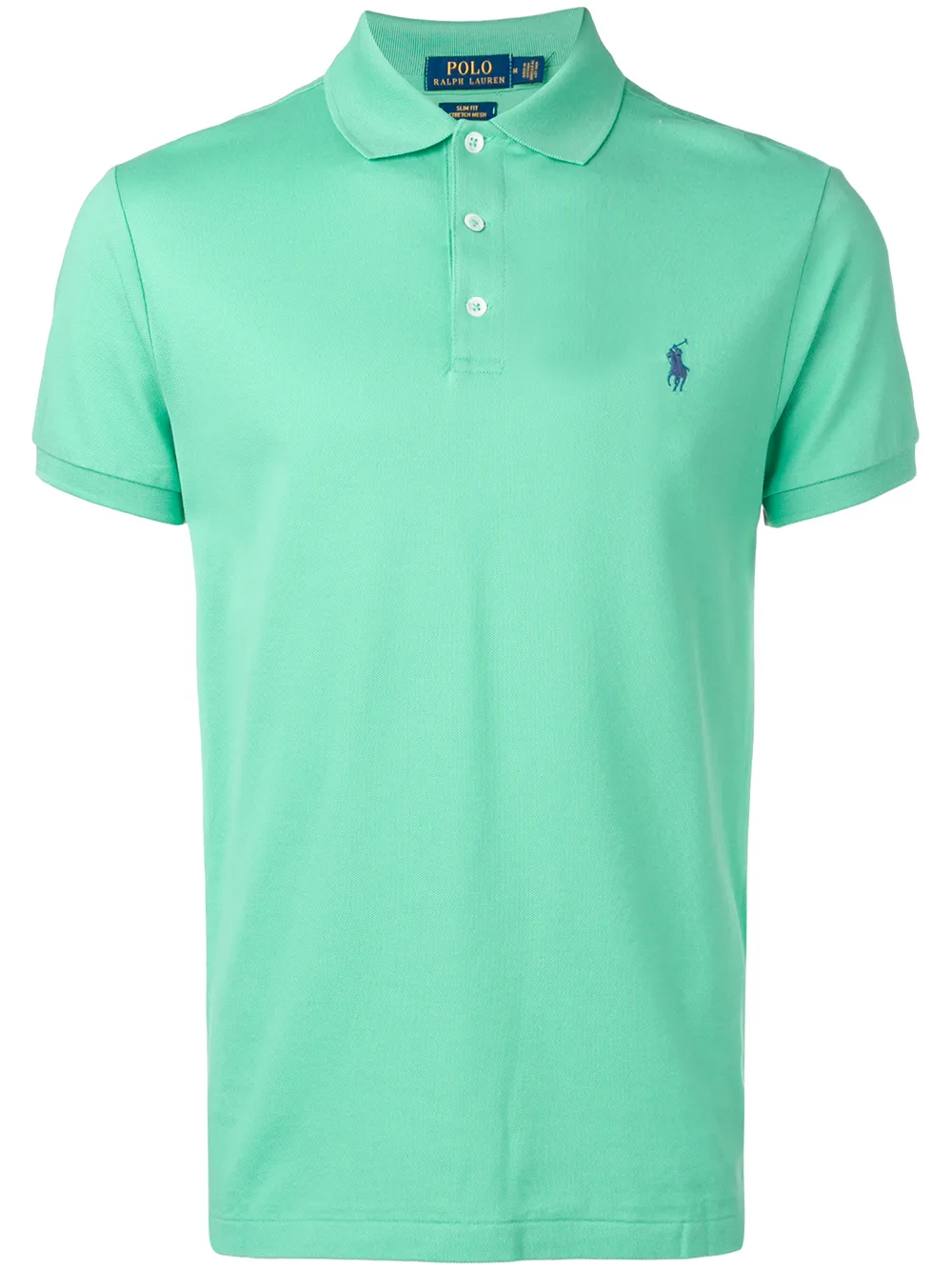 фото Polo ralph lauren рубашка-поло с вышитым логотипом