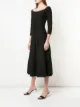 Casasola off shoulder flared dress