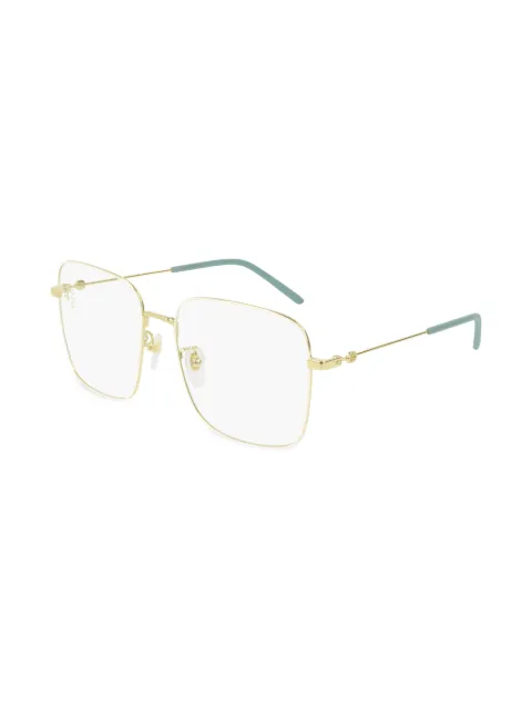 Gucci Eyewear Armação de óculos quadrada