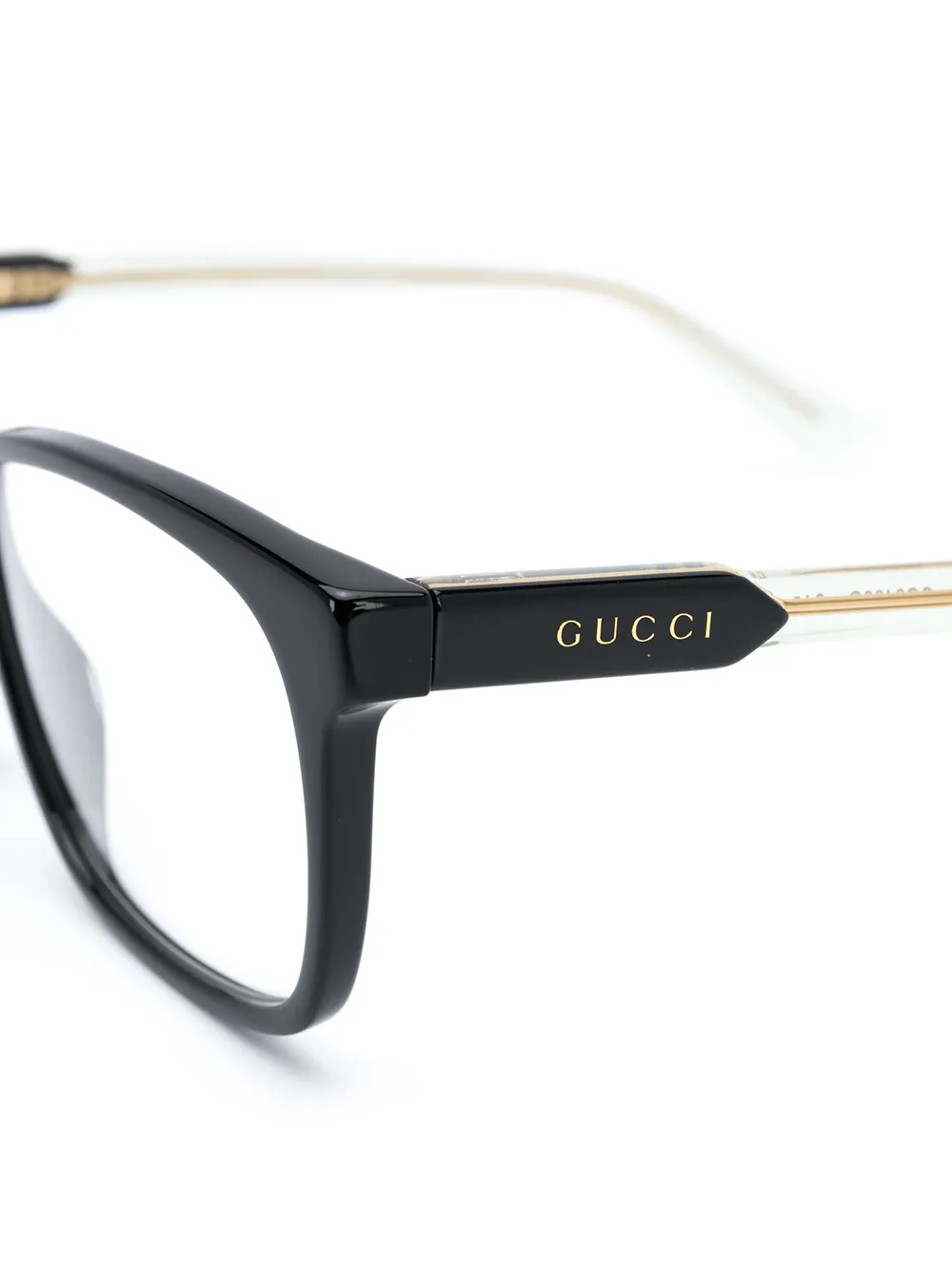 фото Gucci eyewear очки в прямоугольной оправе