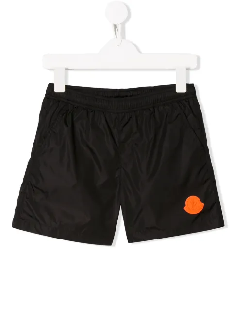 Moncler Enfant logo swim shorts