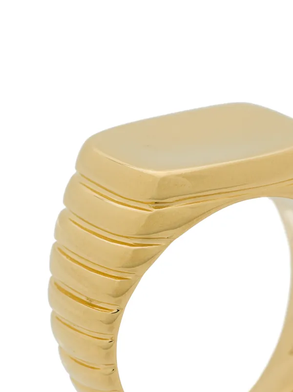 Maria Black Shore Signet Ring | Gold | FARFETCH