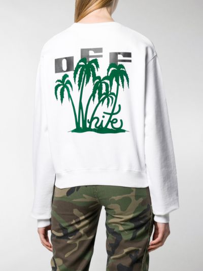 off white palm tree hoodie