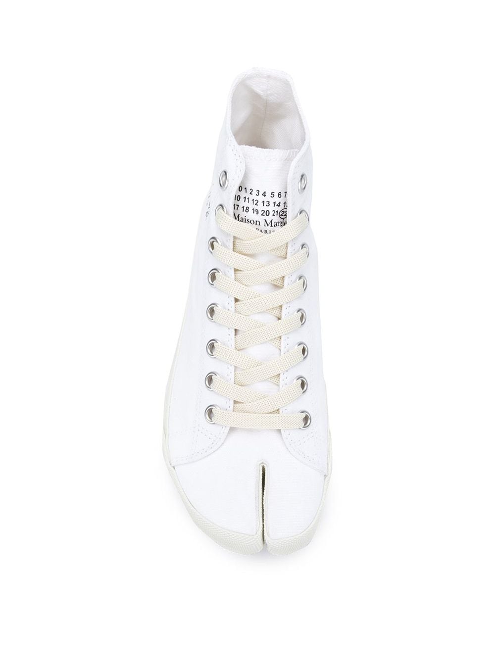 Shop Maison Margiela hi-top Tabi sneakers with Express Delivery - FARFETCH