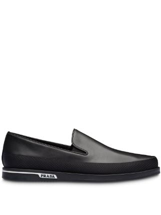 prada mens slip on sneakers