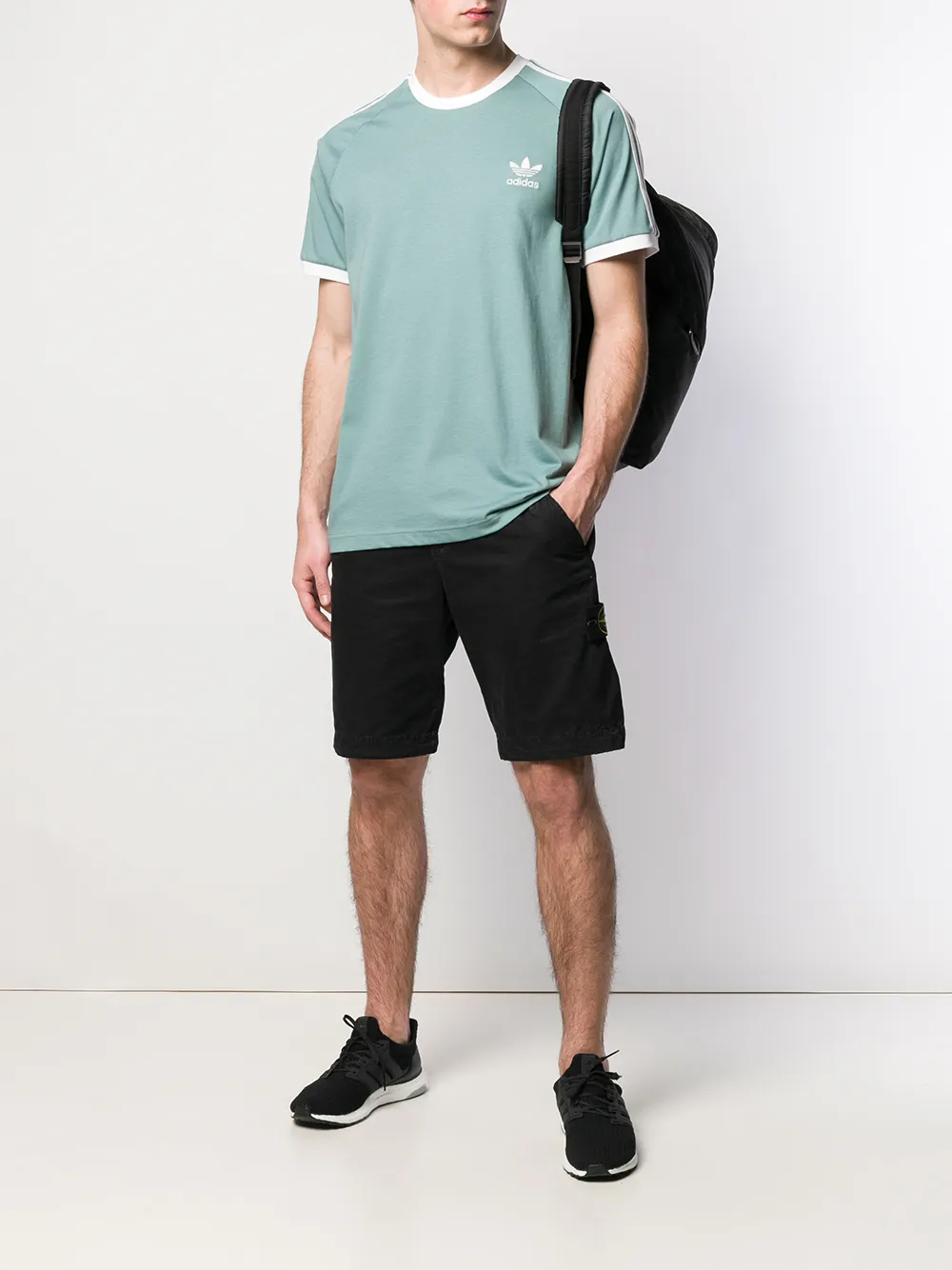 Adidas T-shirt met logo - Groen