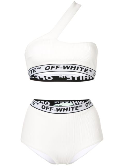 OFF-WHITE OFF-WHITE LOGO BIKINI SET - 白色