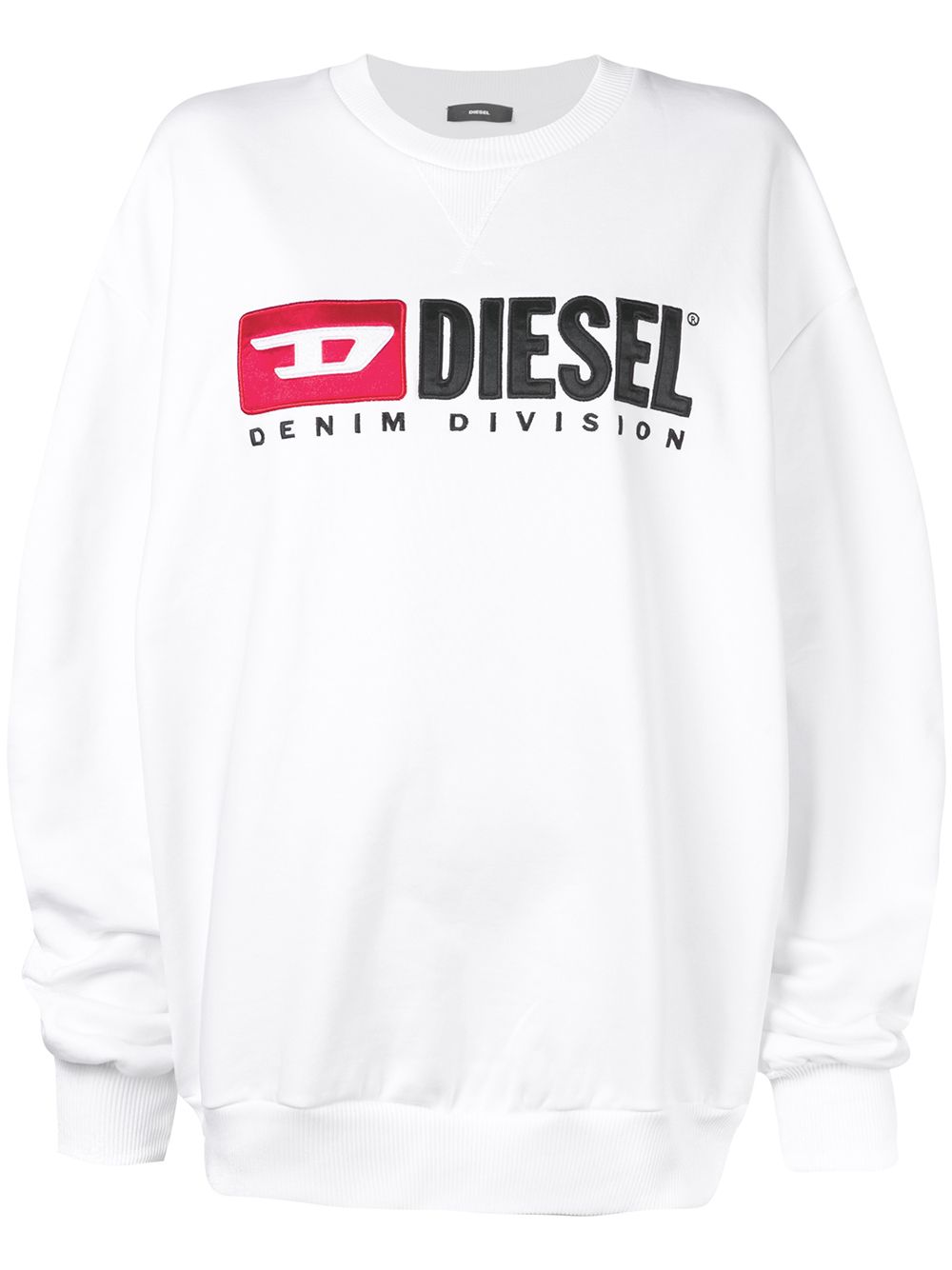 фото Diesel толстовка с вышитым логотипом