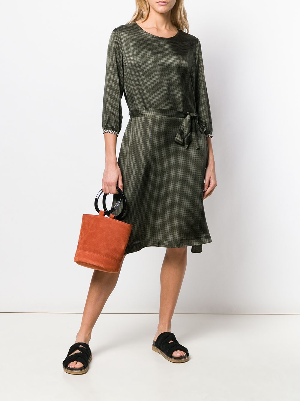 Bellerose Jurk met print - Geel