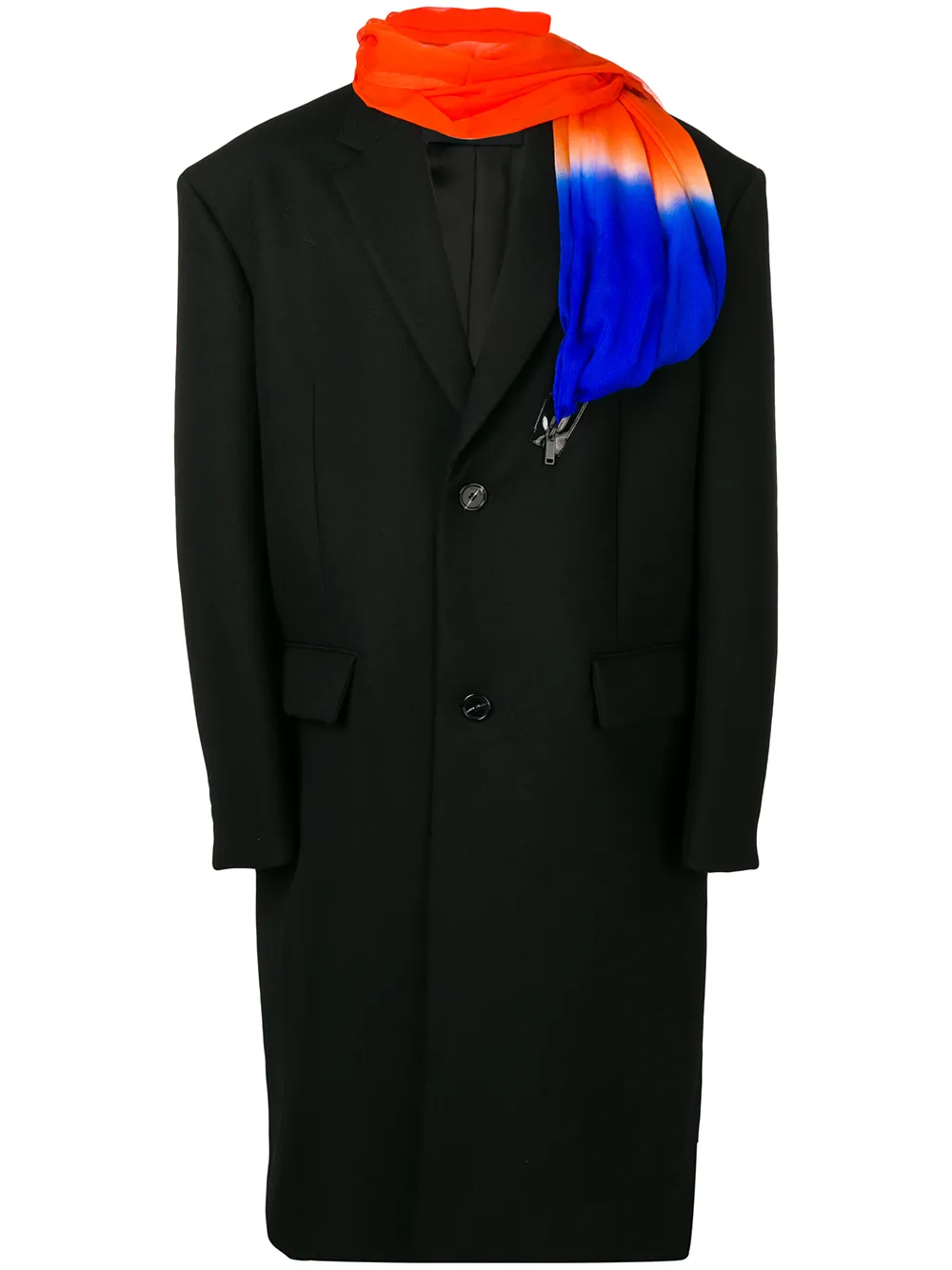 Raf Simons Coats RAF SIMONS OVERSIZED COATS - BLACK