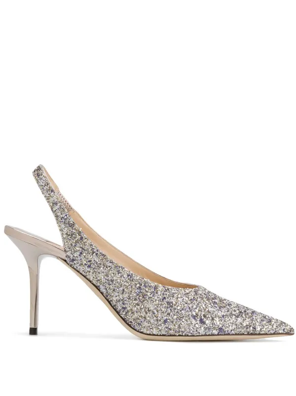 jimmy choo glitter slingback