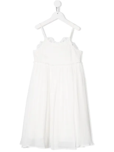 Stella McCartney Kids embroidered dress