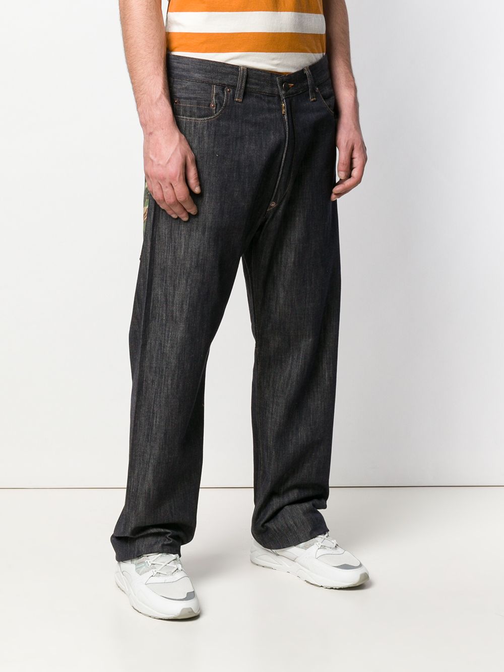 фото Junya Watanabe Man X Levi's джинсы в стиле оверсайз