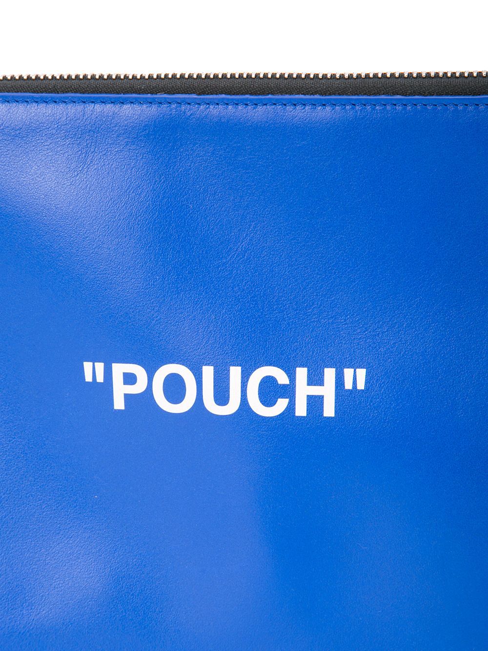 фото Off-White клатч на молнии 'Pouch'