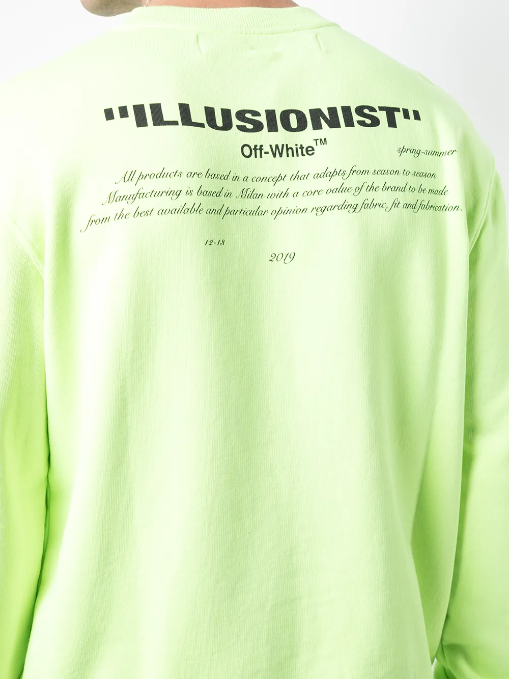 off white illusionist hoodie