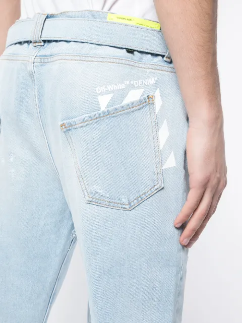 motel rocks extra wide jeans off white