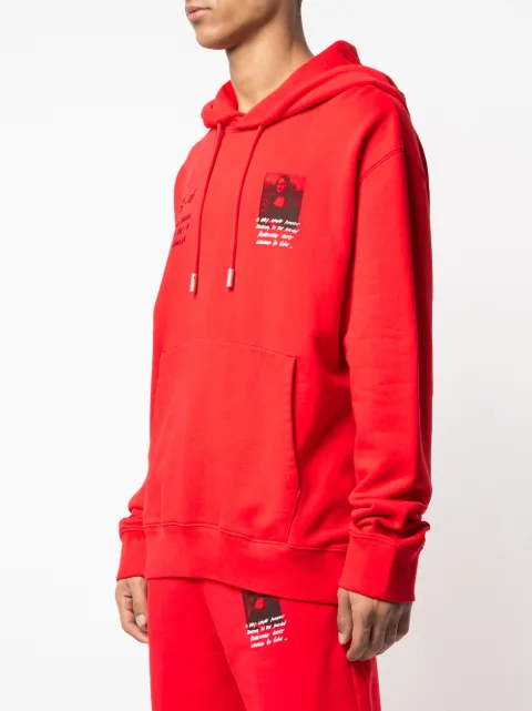 Off-White Sudadera Con Capucha y Estampado De Mona Lisa - Farfetch