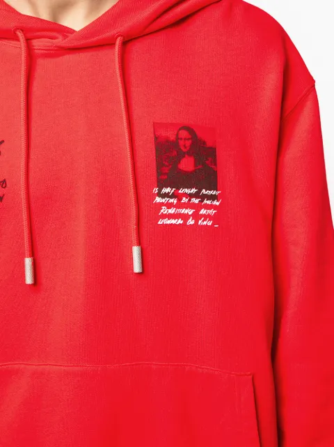 Off-White Sudadera Con Capucha y Estampado De Mona Lisa - Farfetch