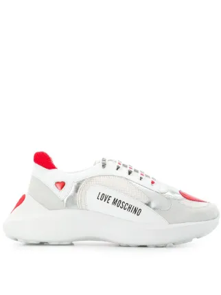 love moschino heart shoes