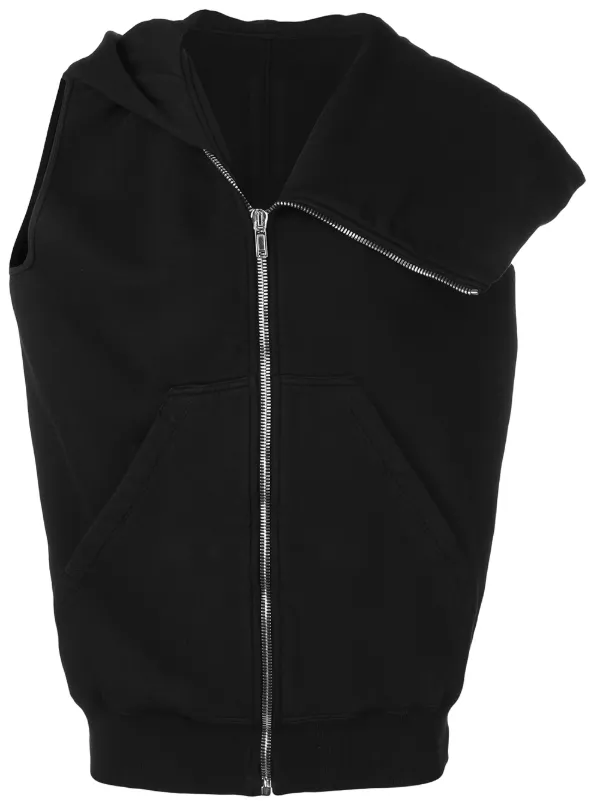 rick owens sleeveless hoodie