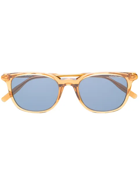 Montblanc square frame sunglasses