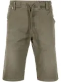 Diesel drawstring-waist denim shorts - Green