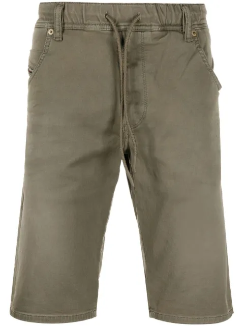 Diesel shorts de mezclilla con cordones en la pretina
