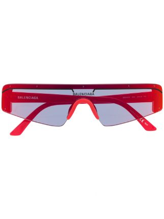 Balenciaga Eyewear Futuristic Sunglasses - Farfetch