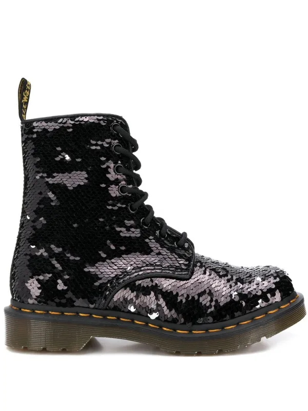 doc martens sequin