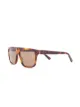 الصورة 2 من Gucci Eyewear نظارة شمسية بتأثير صدف السلحفاة
