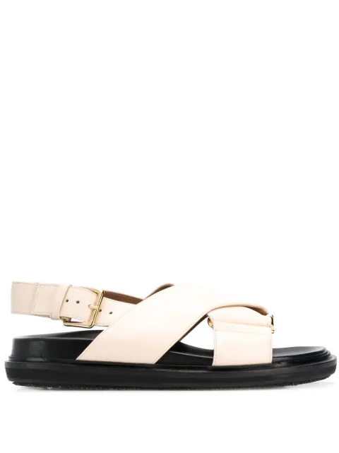 marni leather sandals