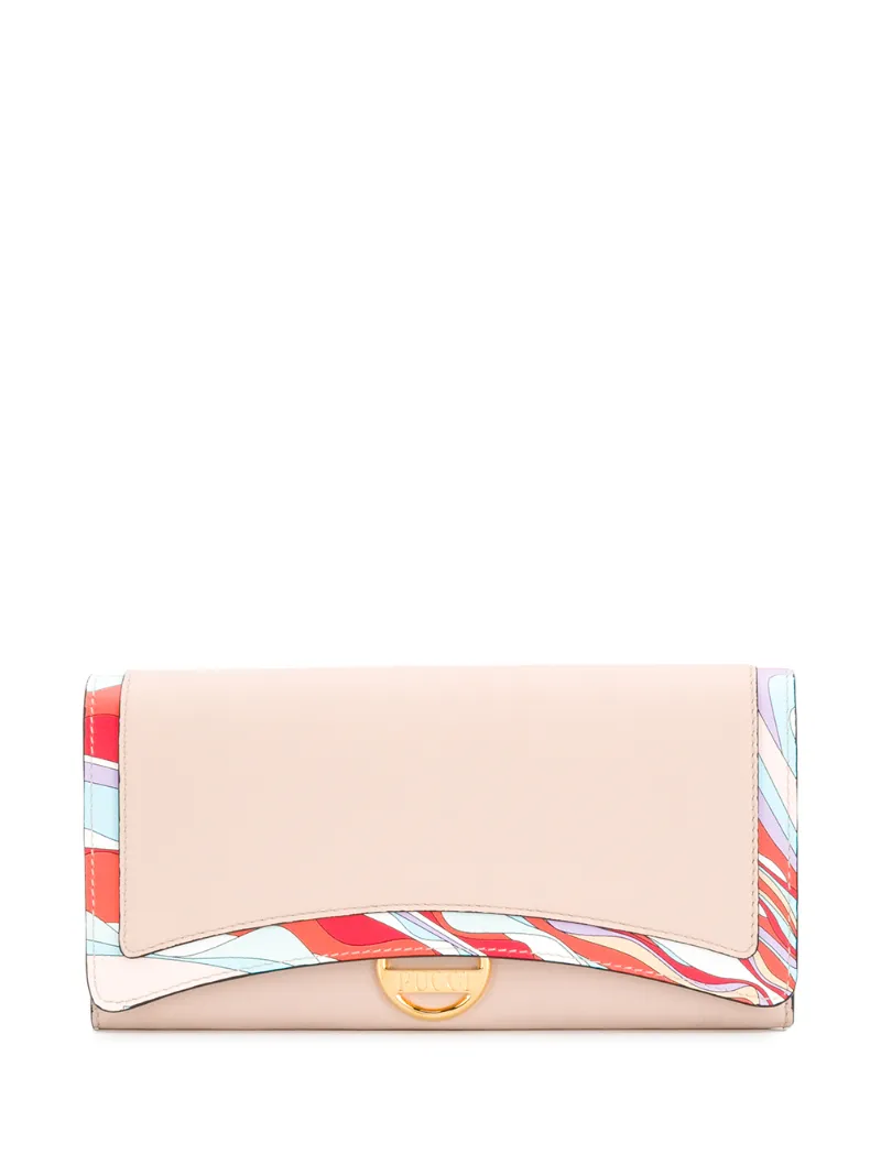 Emilio Pucci кошелек с клапаном и отделкой