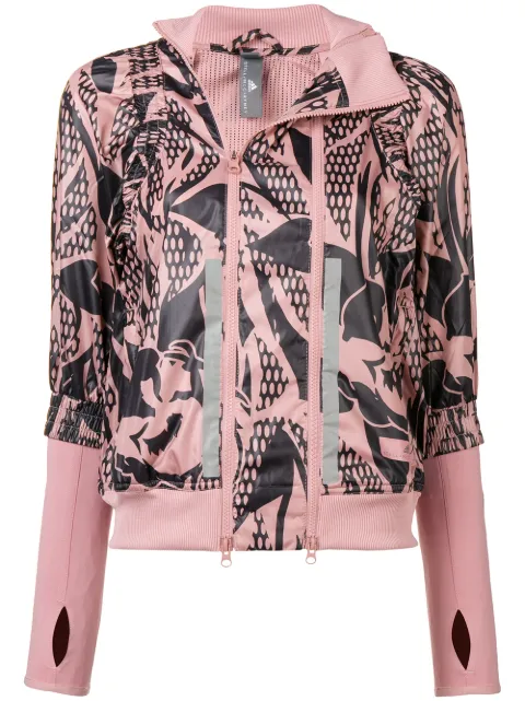 Adidas By Stella McCartney Run Blommig Jacka Farfetch Adidas By Stella McCartney Run Blommig Jacka Farfetch