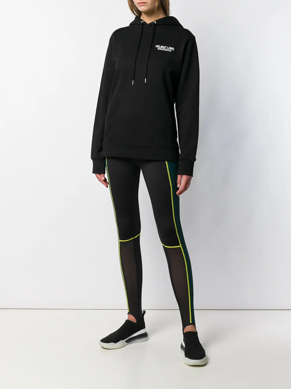  Puma 'tz' Leggings Mit Steg   Schwarz 