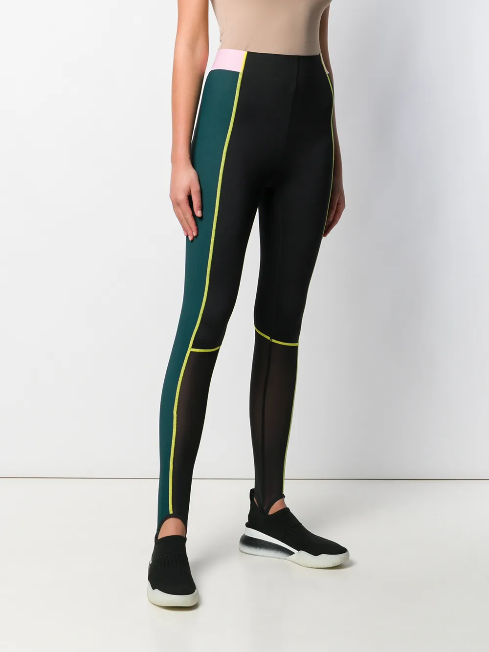  Puma 'tz' Leggings Mit Steg   Schwarz 
