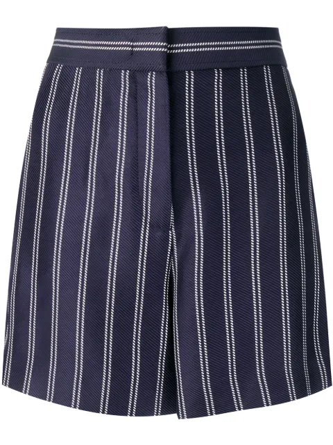 PUCCI shorts a rayas con tiro alto