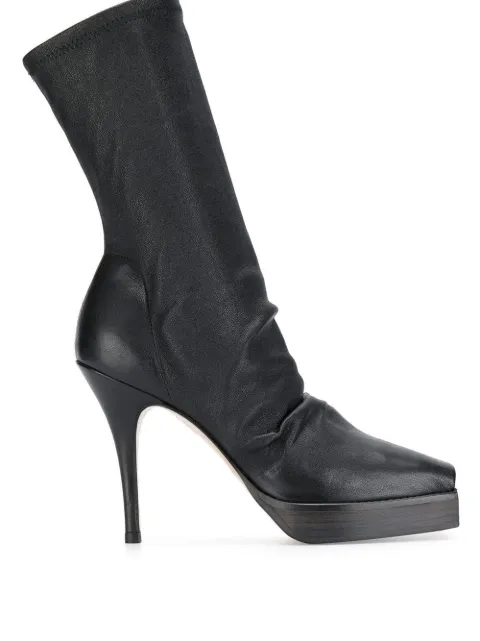 Rick Owens high heeled boots