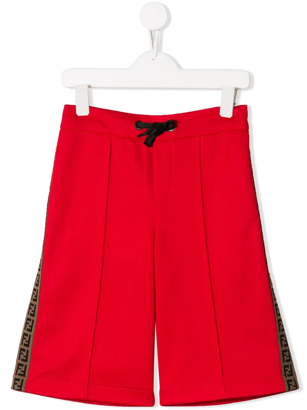Fendi Kids бермуды с боковыми вставками Fendi Kids бермуды с боковыми вставками