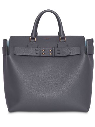 Burberry Large Belted Tote - Farfetch