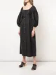 Isa Arfen denim panelled dress