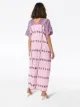 Pippa Holt striped maxi kaftan dress